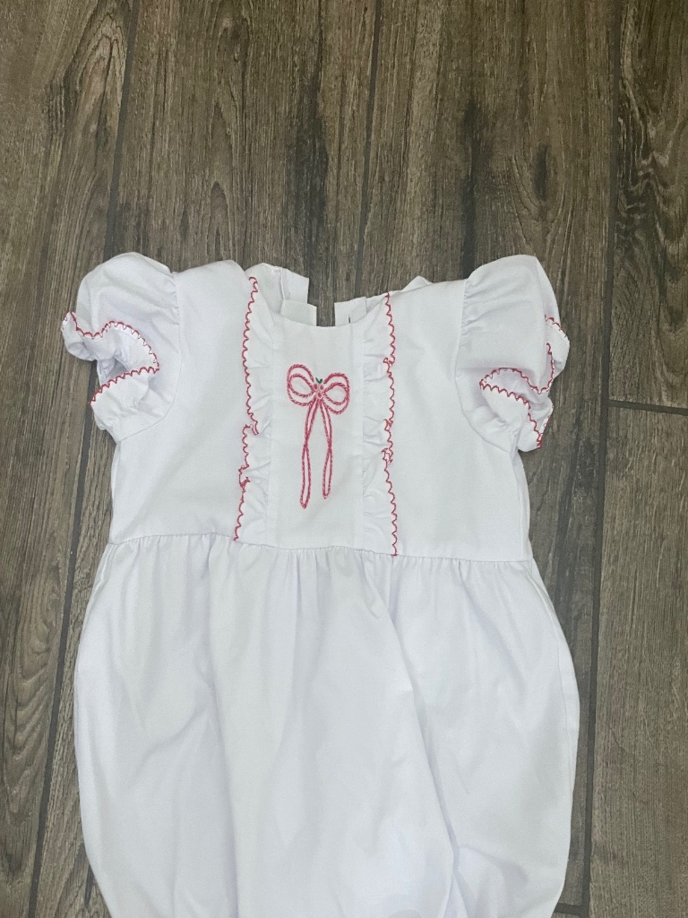Proper Peony Christmas Girl Bubble 24 mo